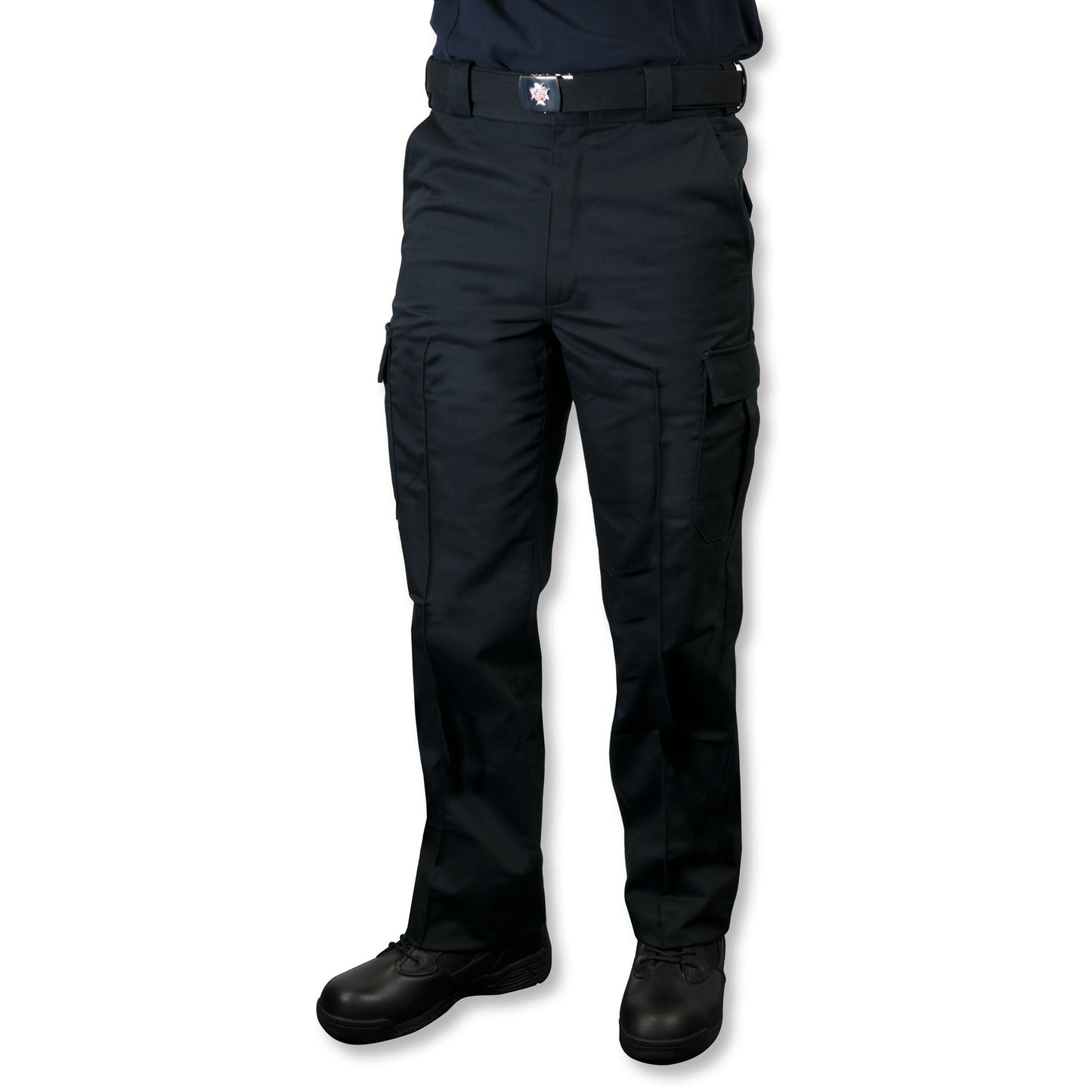 104815- Unisync Men's Poly Cotton Flex Waist Cargo Pants