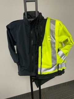 COM-104743- Thriller CSA Reversible JKT Lime/NVY SHELL