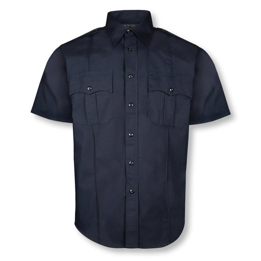 OT100754- Unisync Men's Military Short sleeve shirt- Canadian Flag Left Chest