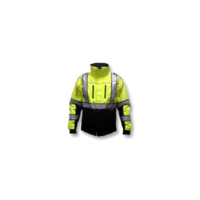 100879 Unisex Hi-Vis/ Navy 3-in-1 Eclipse Jacket