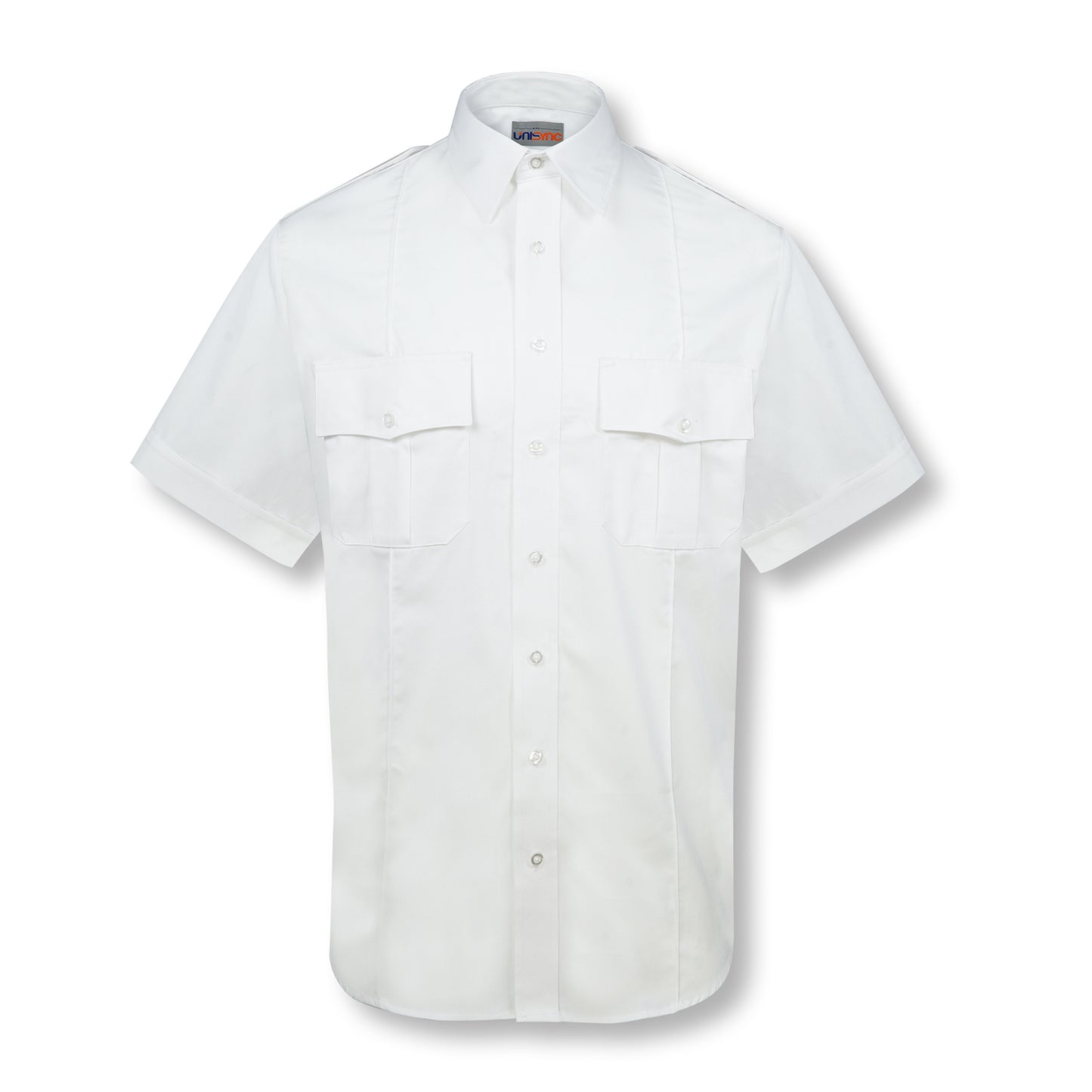 100754- Unisync Men's Military Short sleeve shirt