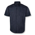 100754- Unisync Men's Military Short sleeve shirt